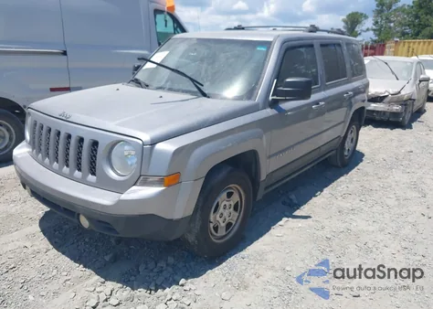 2016 Jeep Patriot Sport from USA, damaged, VIN 1C4NJPBA7GD636936
